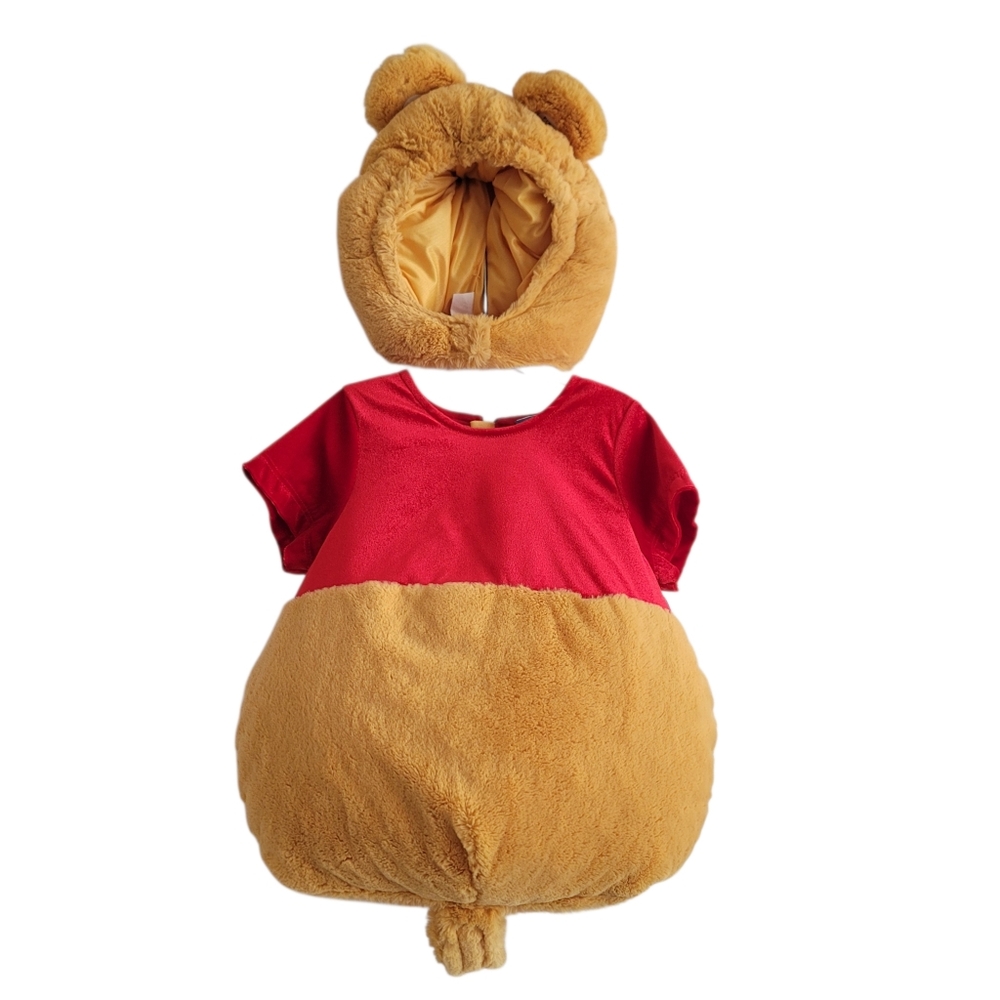 NEW Disney Store 3T Unisex Winnie the Pooh Plush 2-Piece Costume Halloween